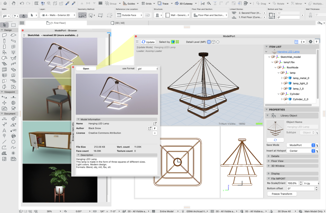 ModelPort Access More Content - ARCHICAD Objects Unleashed | ARCHVISTA