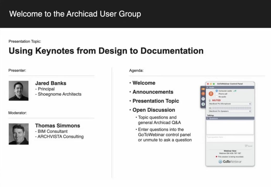 Archicad Keynotes: Boost Your Documentation & Workflow